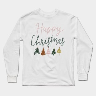 happy christmas Long Sleeve T-Shirt